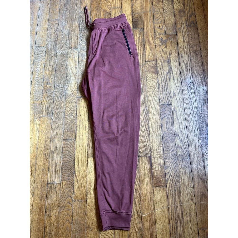 Under Armour Jogger Pants Men's M Loose Fit ColdGear Fleece Lined Copper Color - Picture 4 of 11